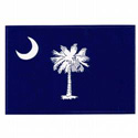 South Carolina Flag Decal (3-1/2 in. x 5 in.), III465