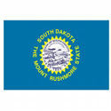 South Dakota Flag Decal (3-1/2 in. x 5 in.)