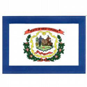 West Virginia Flag Decal (3-1/2 in. x 5 in.), III473