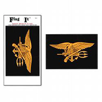 Navy Seals Flag Decal, III756
