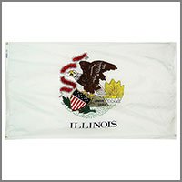 Illinois State Flags & Banners