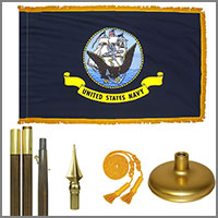 Military & Service Flags & Kits for Indoor-Parade