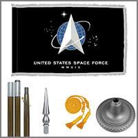 Space Force Indoor Flags & Kits