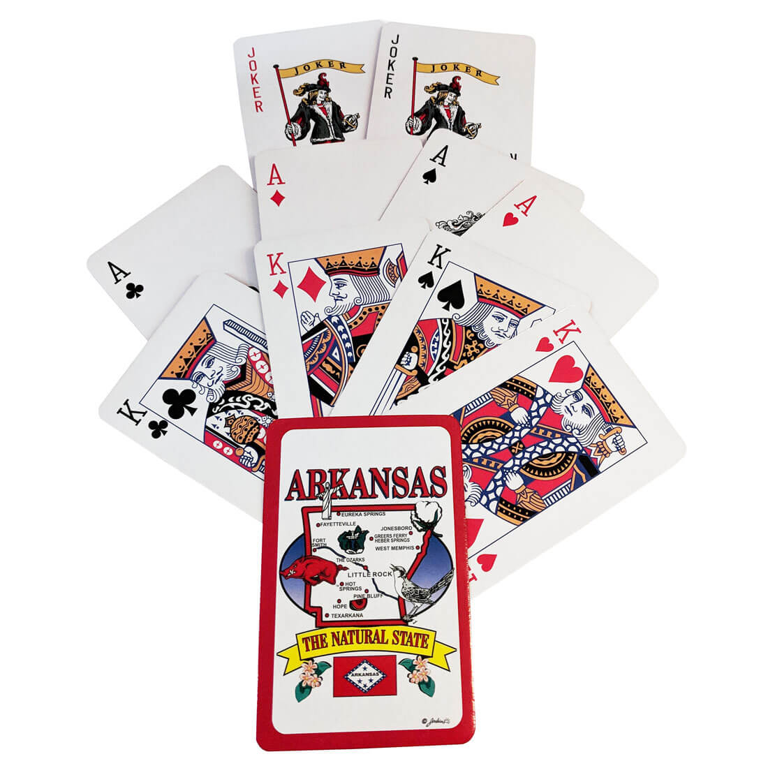 Arkansas Natural State Playing Cards