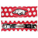 Arkansas Razorbacks Hair Barrette, J25600