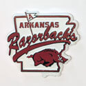 Arkansas Razorbacks Mascot Map Magnet, J44161