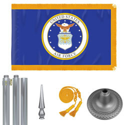 Chrome Air Force Flag Kit, FBPP0000009412