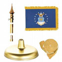 Brass Air Force Flag Kit