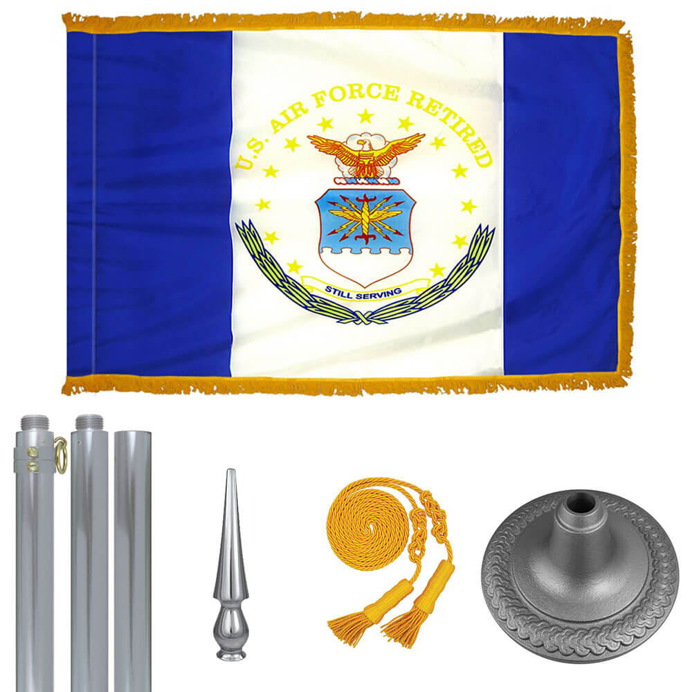 Air Force Retired Flag Kit, KAAF34CC