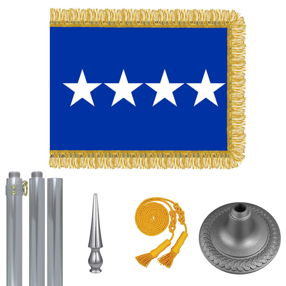 Chrome Air Force General Flag Kit, FBPP0000009418