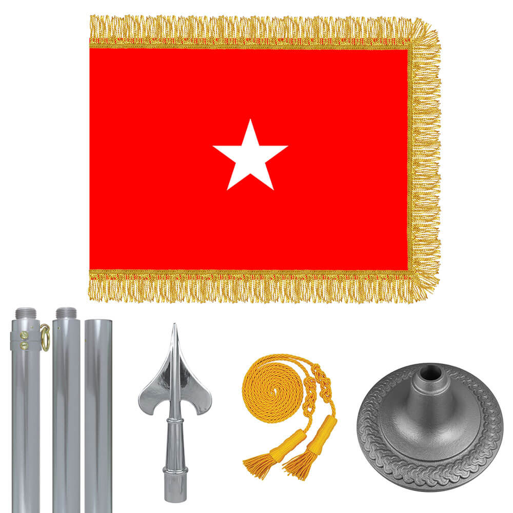 Chrome Army Brigadier General Flag Kit, FBPP0000009564