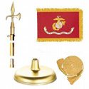 Brass Marine Corps Flag Kit