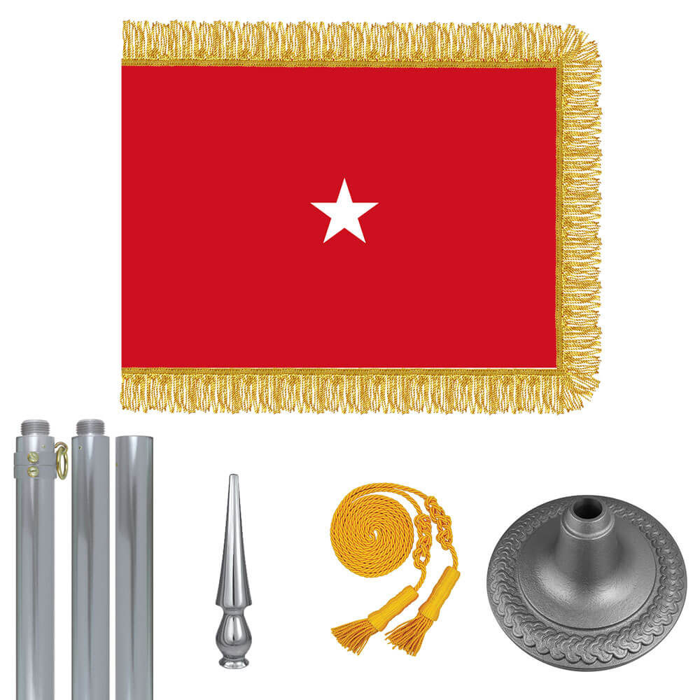 Chrome Marine Corps Brigadier General Flag Kit, FBPP0000010935