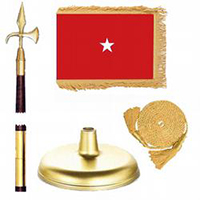 Marine Corps Brigadier General Flag Kit, KAMCSTAR123G
