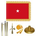 Brass Marine Corps Brigadier General Flag Kit