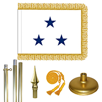 Brass Navy Not of the Line Vice Admiral Flag Kit