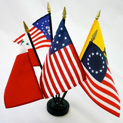 Style 1 Colonial Miniature Flag Kit, KCOL1