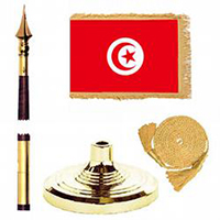 Tunisian Republic Standard Flag Kit