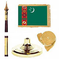 Turkmenistan Standard Flag Kit