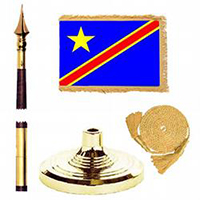 Democratic Republic of Congo Standard Flag Kit