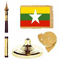 Republic of the Union of Myanmar (Burma) Standard Flag Kit