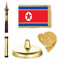 North Korea Premium Flag Kit