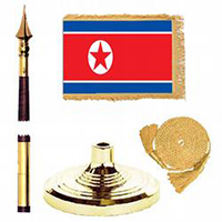 North Korea Standard Flag Kit