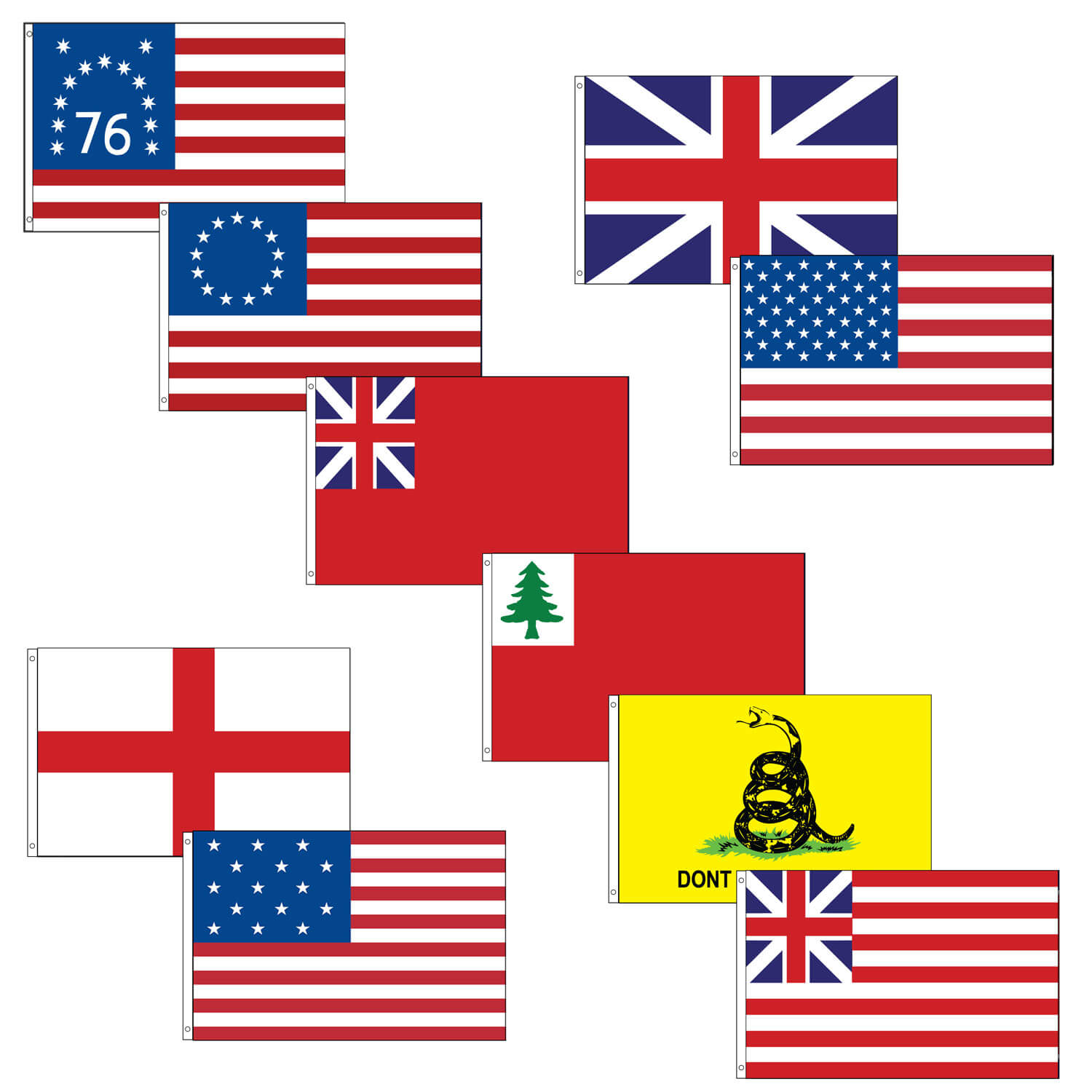 Flags of Our Country complete flag kit, FBPP0000010422