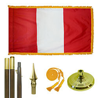 Republic of Peru Standard Flag Kit