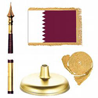 State of Qatar Premium Flag Kit