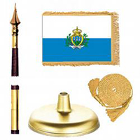 Most Serene Republic of San Marino Government Premium Flag Kit
