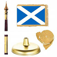 Scotland (St. Andrew's Cross) Premium Flag Kit