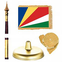 Republic of Seychelles Premium Flag Kit