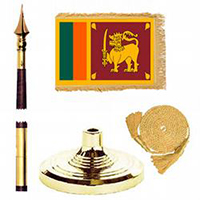 Socialist Democratic Republic of Sri Lanka Standard Flag Kit