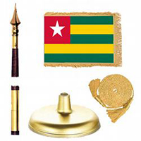 Togolese Republic Premium Flag Kit
