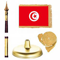 Tunisian Republic Premium Flag Kit