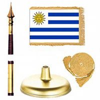 Eastern Republic of Uruguay Premium Flag Kit