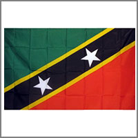 St. Kitts & Nevis Flags