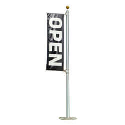 Ground Set Flagpoles for Banners, FBPP0000010585