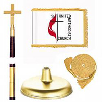 Premium Methodist Flag Kit, KRMETH35G