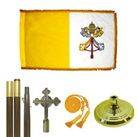 Papal Standard Flag Kit