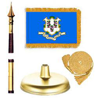 Connecticut Premium Flag Kit,KSCT35G