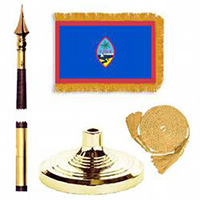 Guam Standard Flag Kit (U.S. Territory)