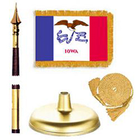 Iowa Premium Flag Kit,KSIA35G