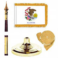 Illinois Standard Flag Kit