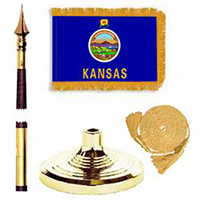 Kansas Standard Flag Kit,KSKS35S