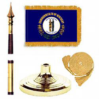 Kentucky Standard Flag Kit,KSKY35S