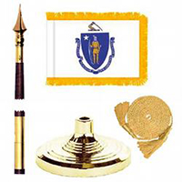 Massachusetts Standard Flag Kit