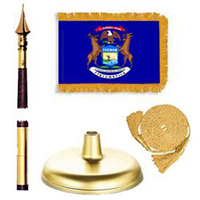 Michigan Premium Flag Kit