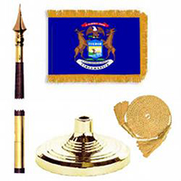 Michigan Standard Flag Kit
